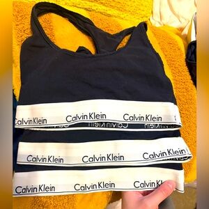 3-Pack Calvin Klein Cotton Bralettes